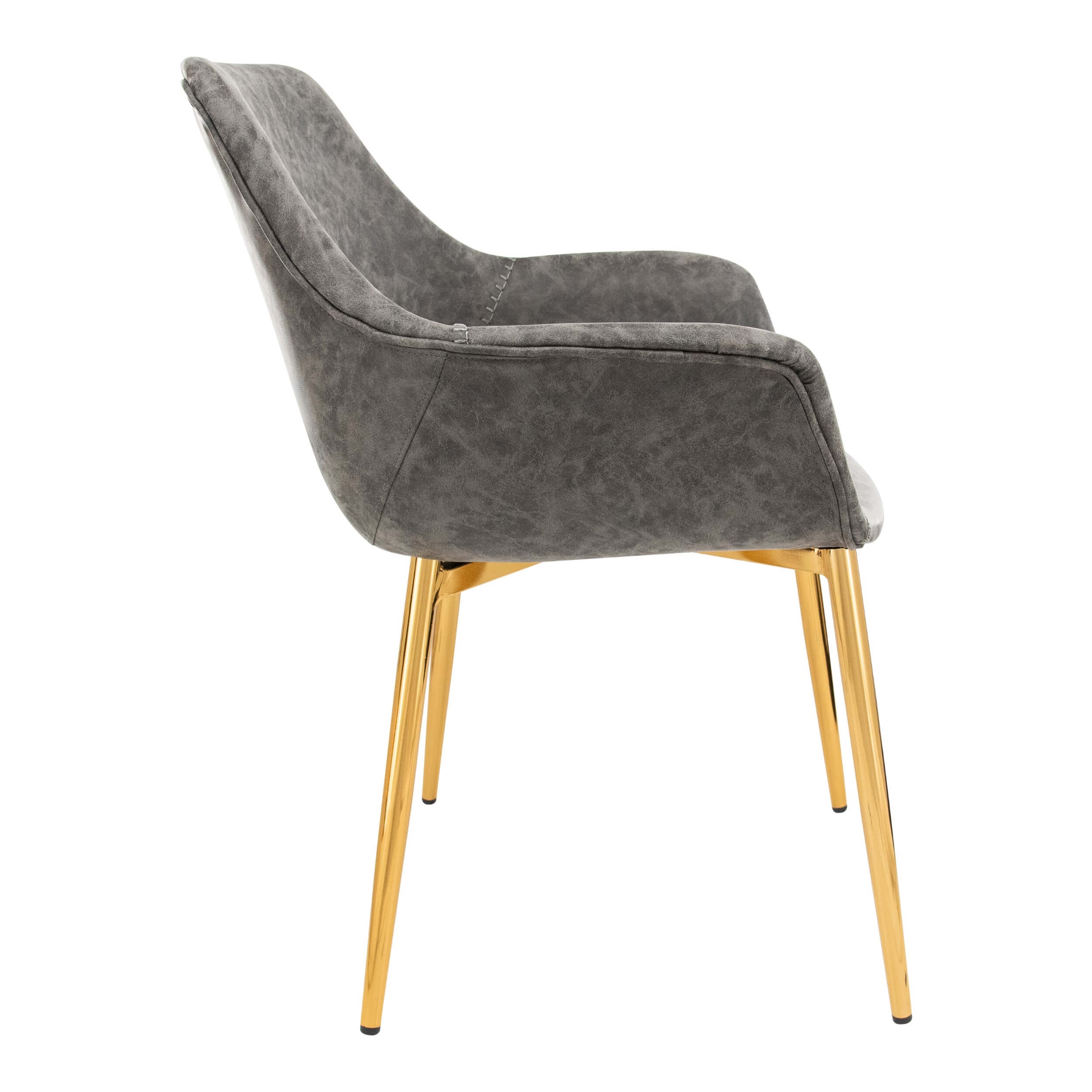 Markley Leather Dining Armchair