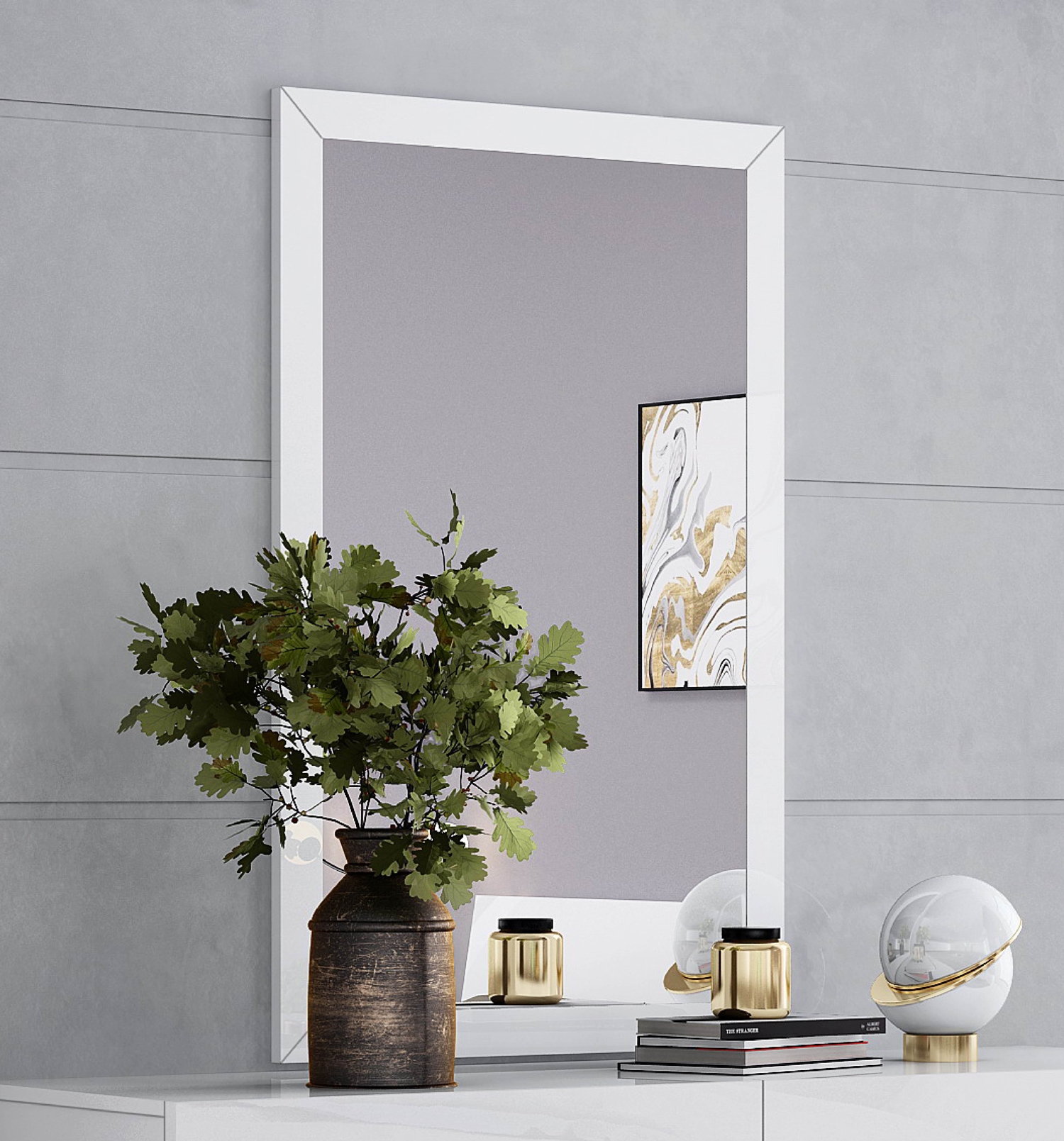Eddy Rectangular Mirror