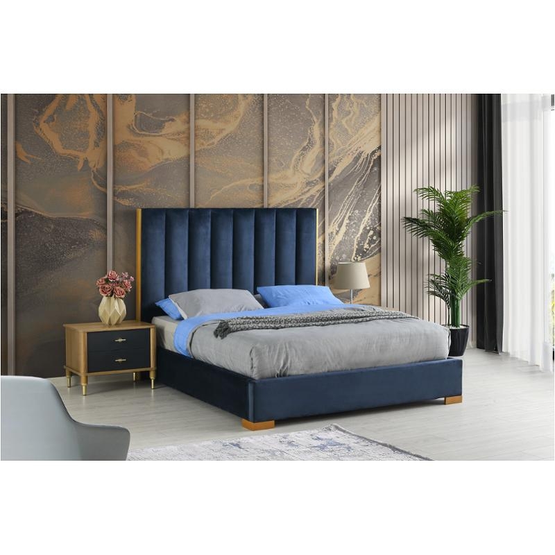 Eden SM Channeled Upholstered Platform Bed