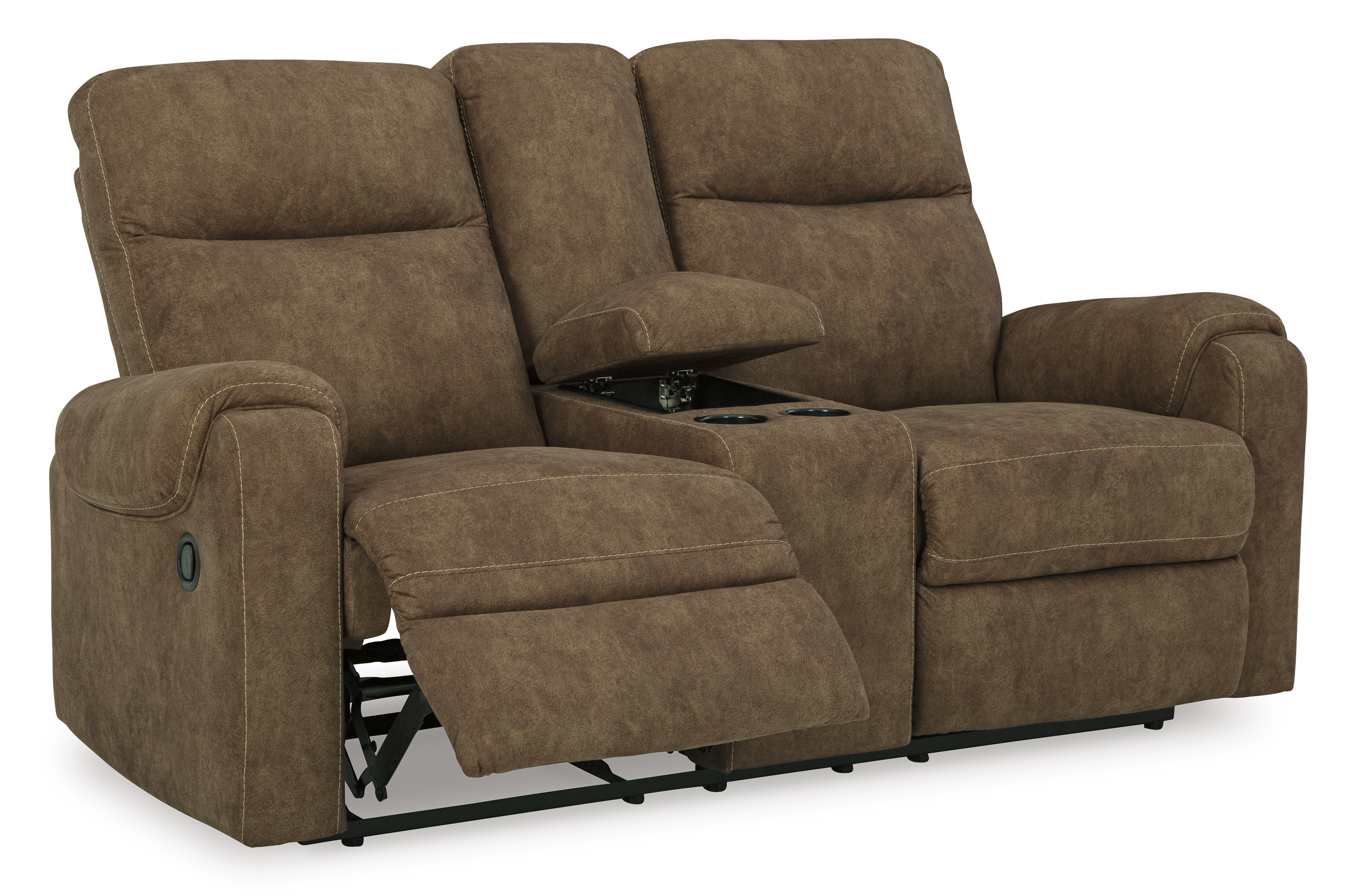 Edenwold Faux Leather Reclining Living Room Set