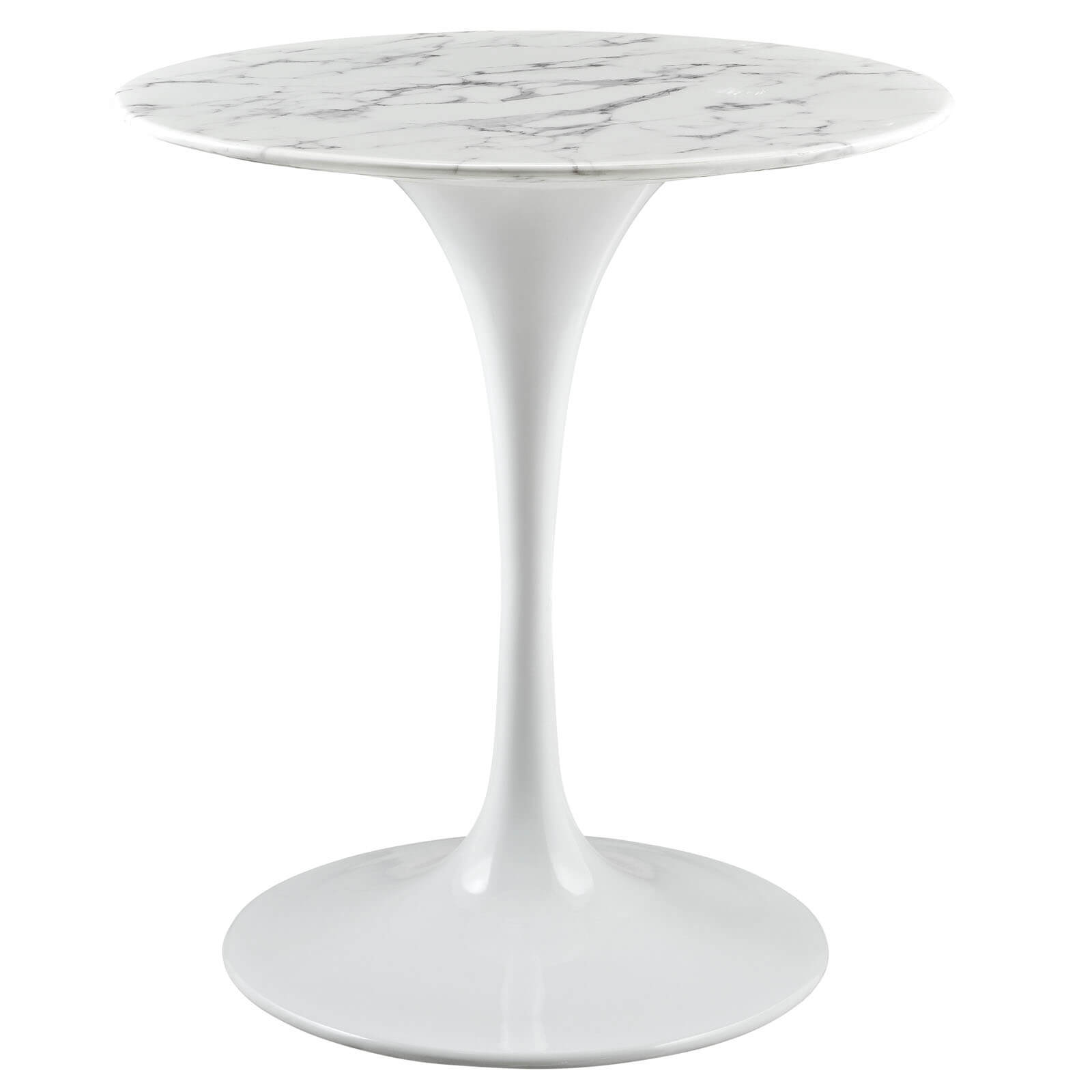 Lippa 28" Artificial Marble Side Table by Modway Furniture