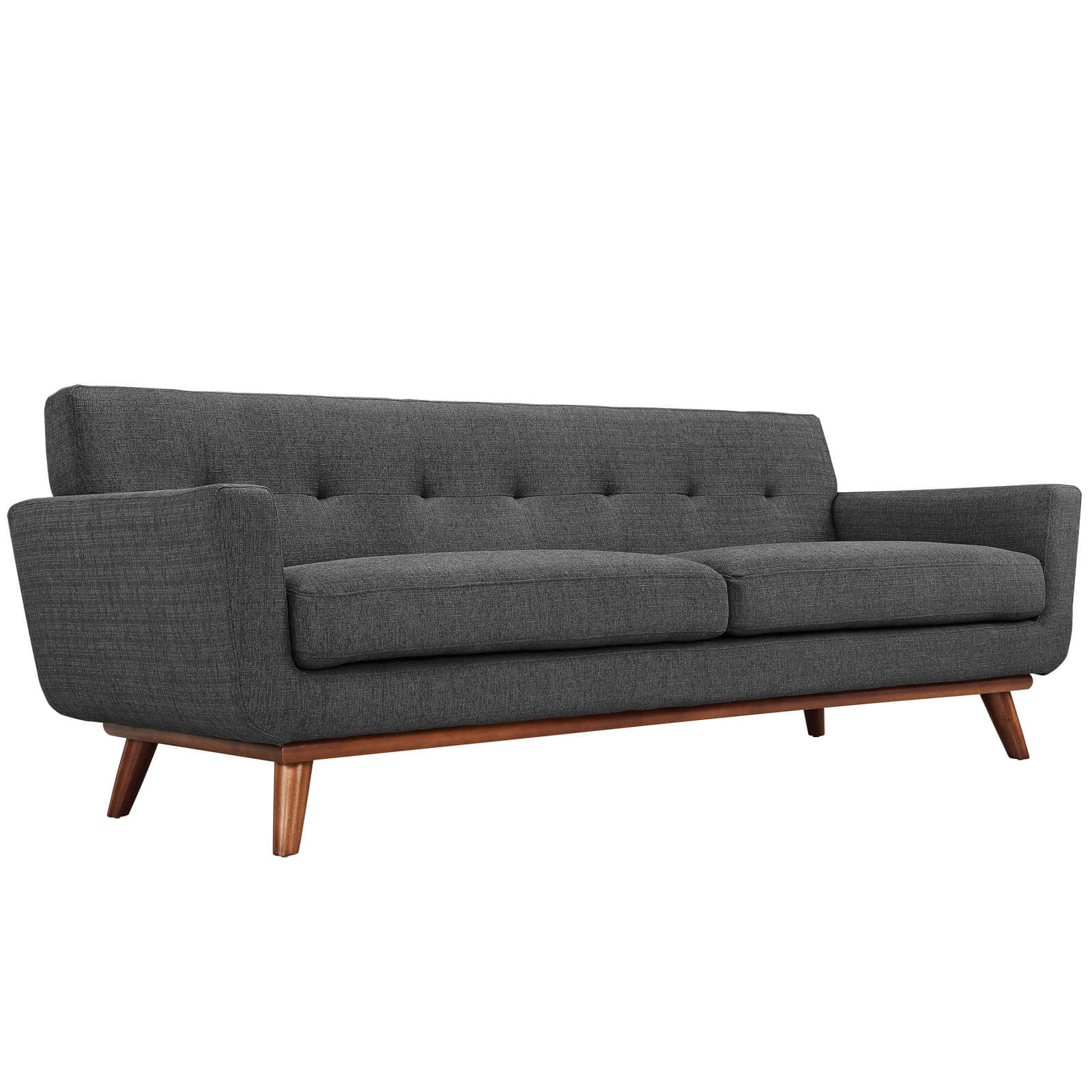 Engage Upholstered Sofa, Gray by Modway Furniture