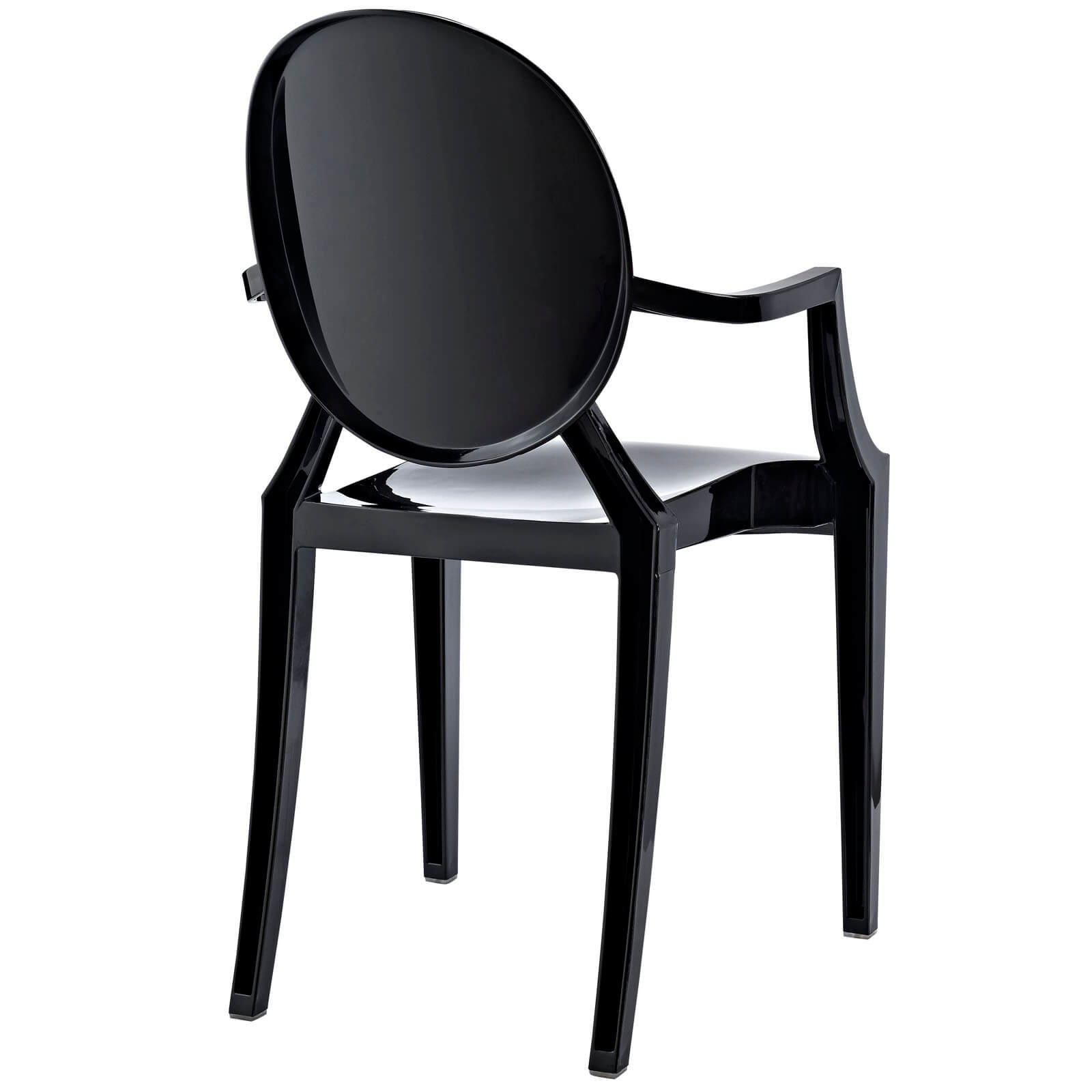 Casper Dining Armchair, Black by Modway Furniture