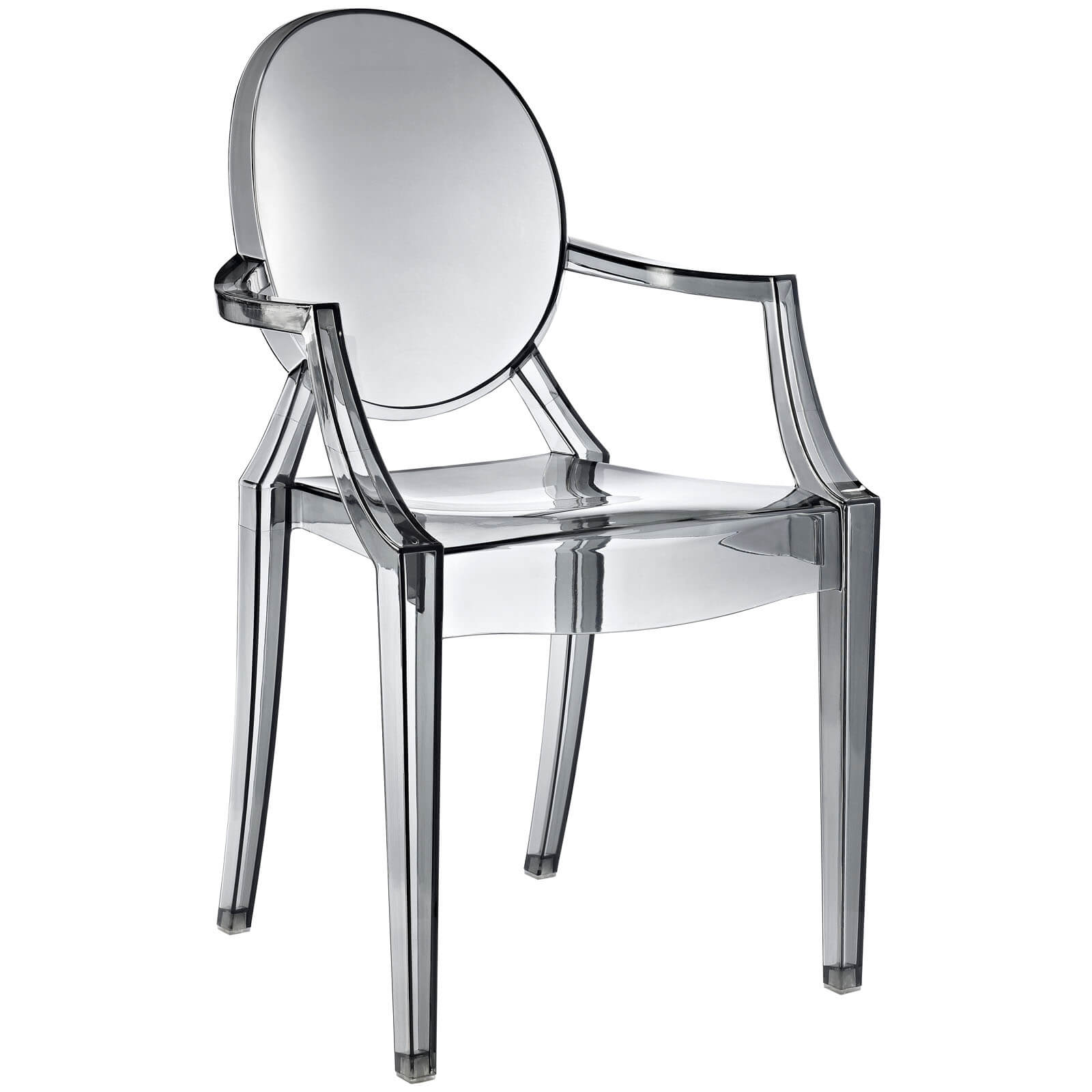 Casper Dining Armchair, Smoke by Modway Furniture