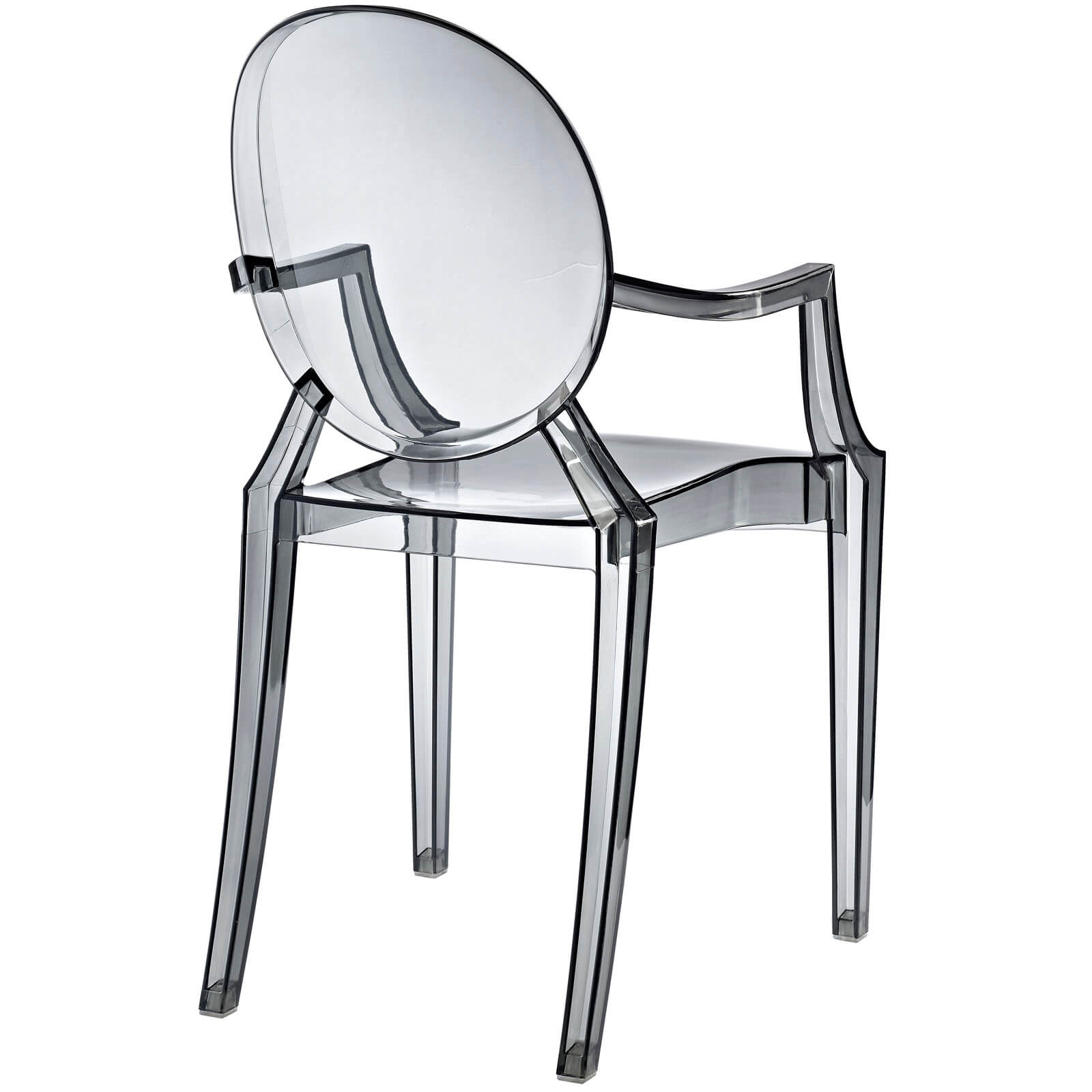 Casper Dining Armchair, Smoke by Modway Furniture