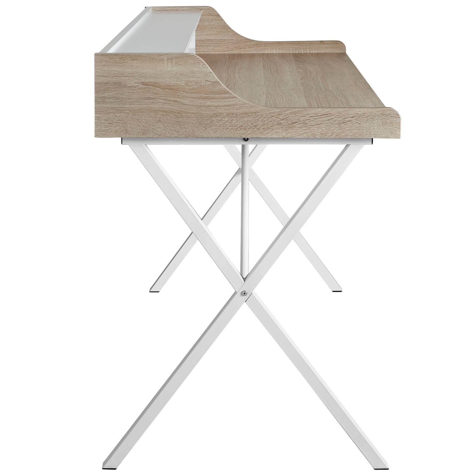 Bin Office Desk, Oak by Modway Furniture