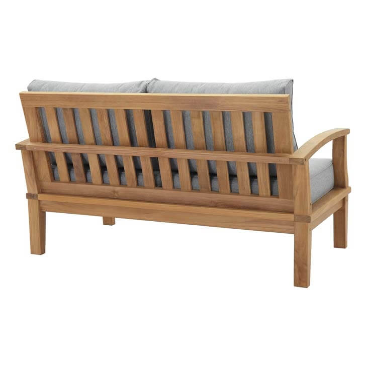 Marina 4-Pc Outdoor Patio Teak Set, Composition 1