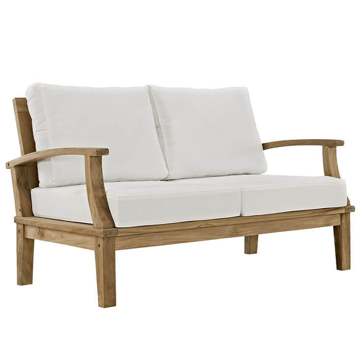 Marina 4-Pc Outdoor Patio Teak Set, Composition 1