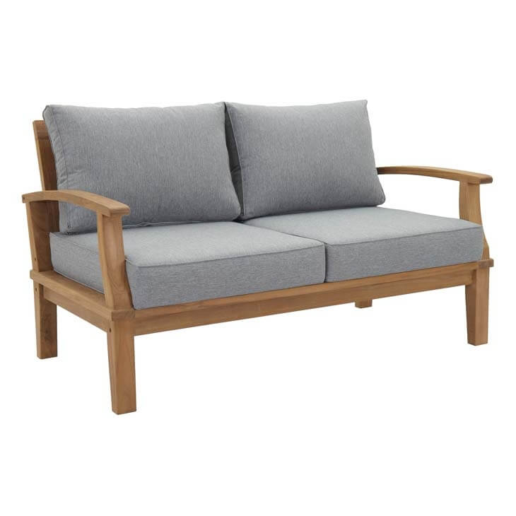 Marina 3-Pc Outdoor Patio Teak Set, Composition 1