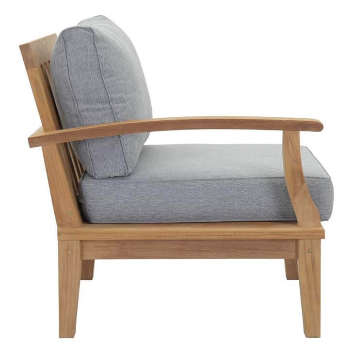 Marina 5-Pc Outdoor Patio Teak Set, Composition 2