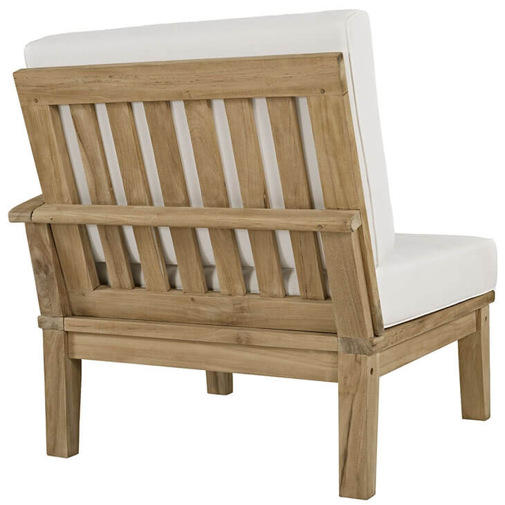 Marina 7-Pc Outdoor Patio Teak Set, Composition 1