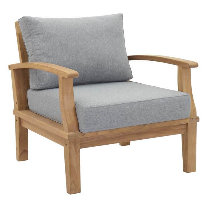 Marina 3-Pc Outdoor Patio Teak Set, Composition 3