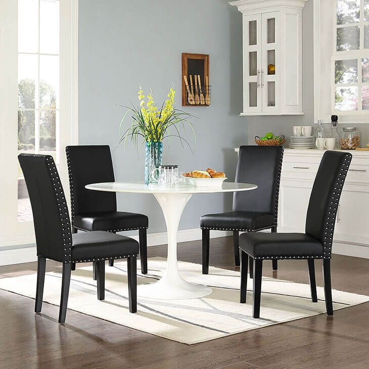 Parcel Dining Vinyl Side Chair