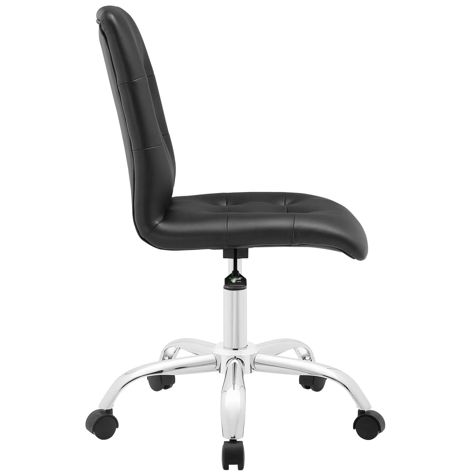 Prim Mid Back Office Chair, Black by Modway Furniture