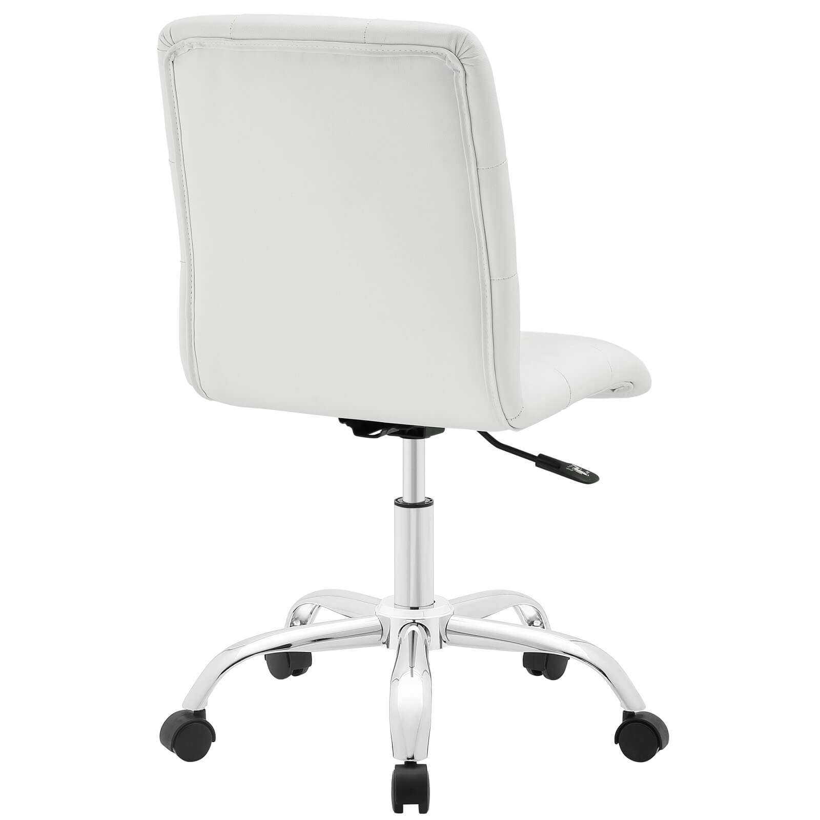 Prim Mid Back Office Chair, White by Modway Furniture