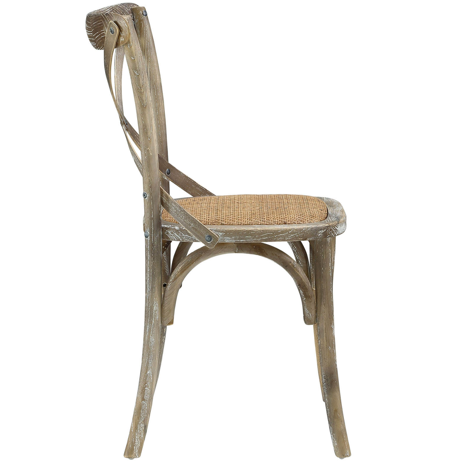 Gear Dining Side Chair, Gray by Modway Furniture