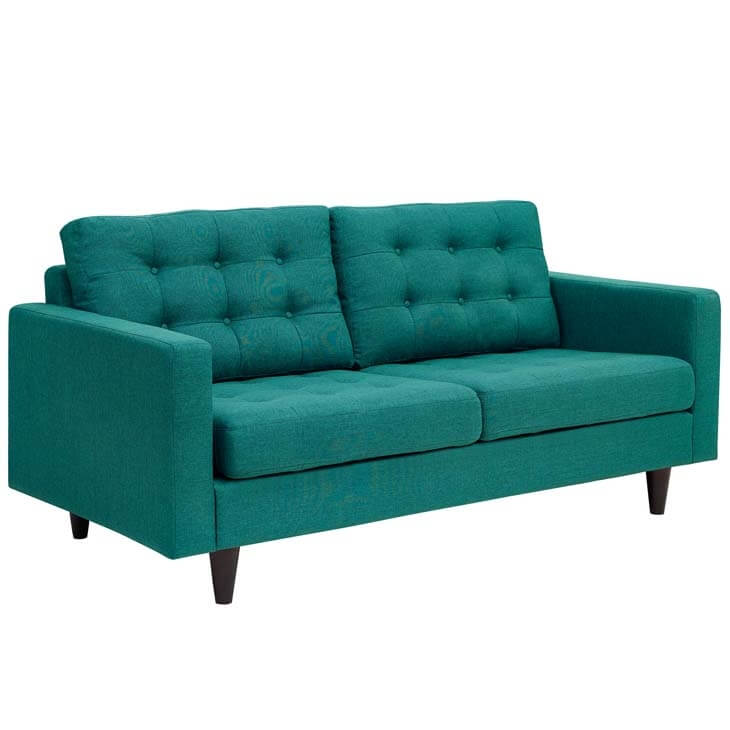 Empress Fabric Loveseat