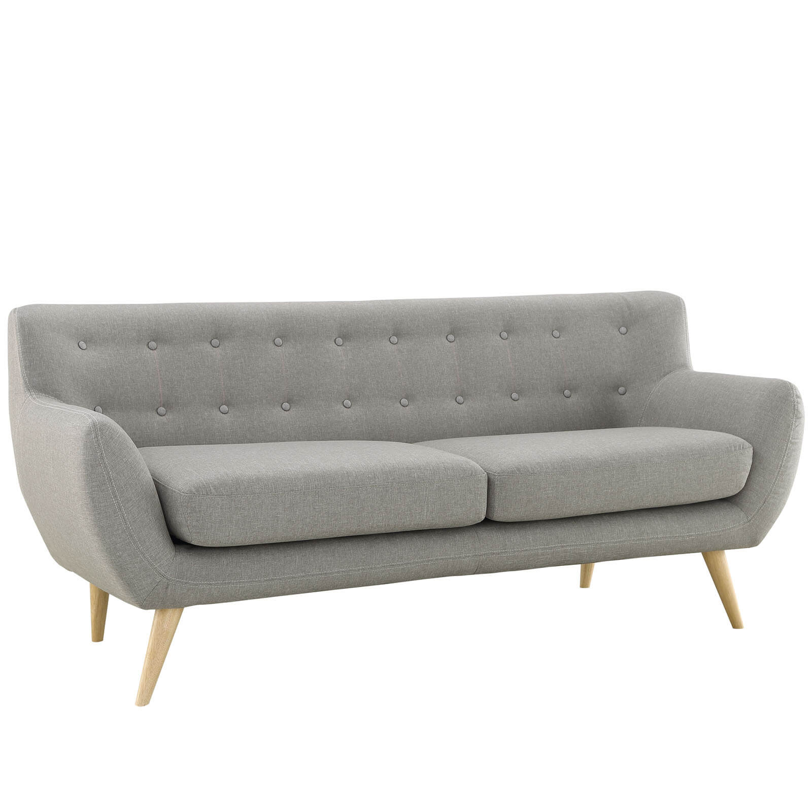 Remark Sofa, Light Gray by Modway Furniture