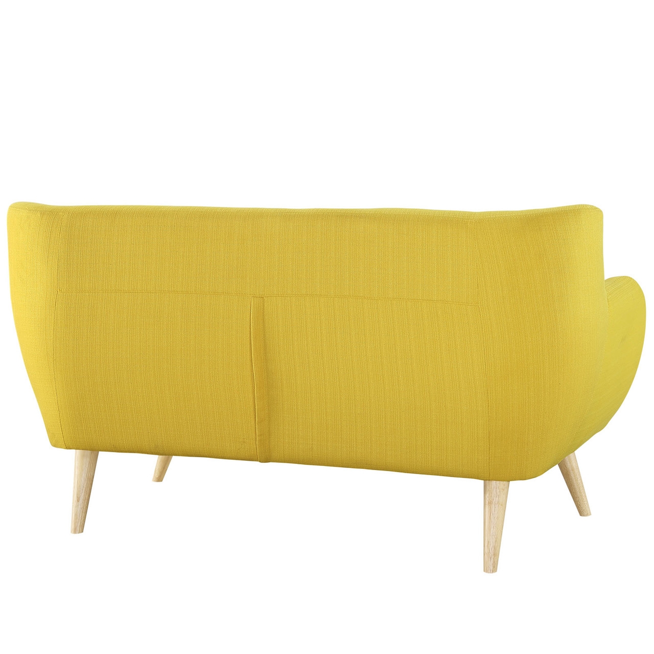Remark 2 Piece Tufted Fabric Living Room Set w/Sofa and Loveseat, Sunny by Modway Furniture