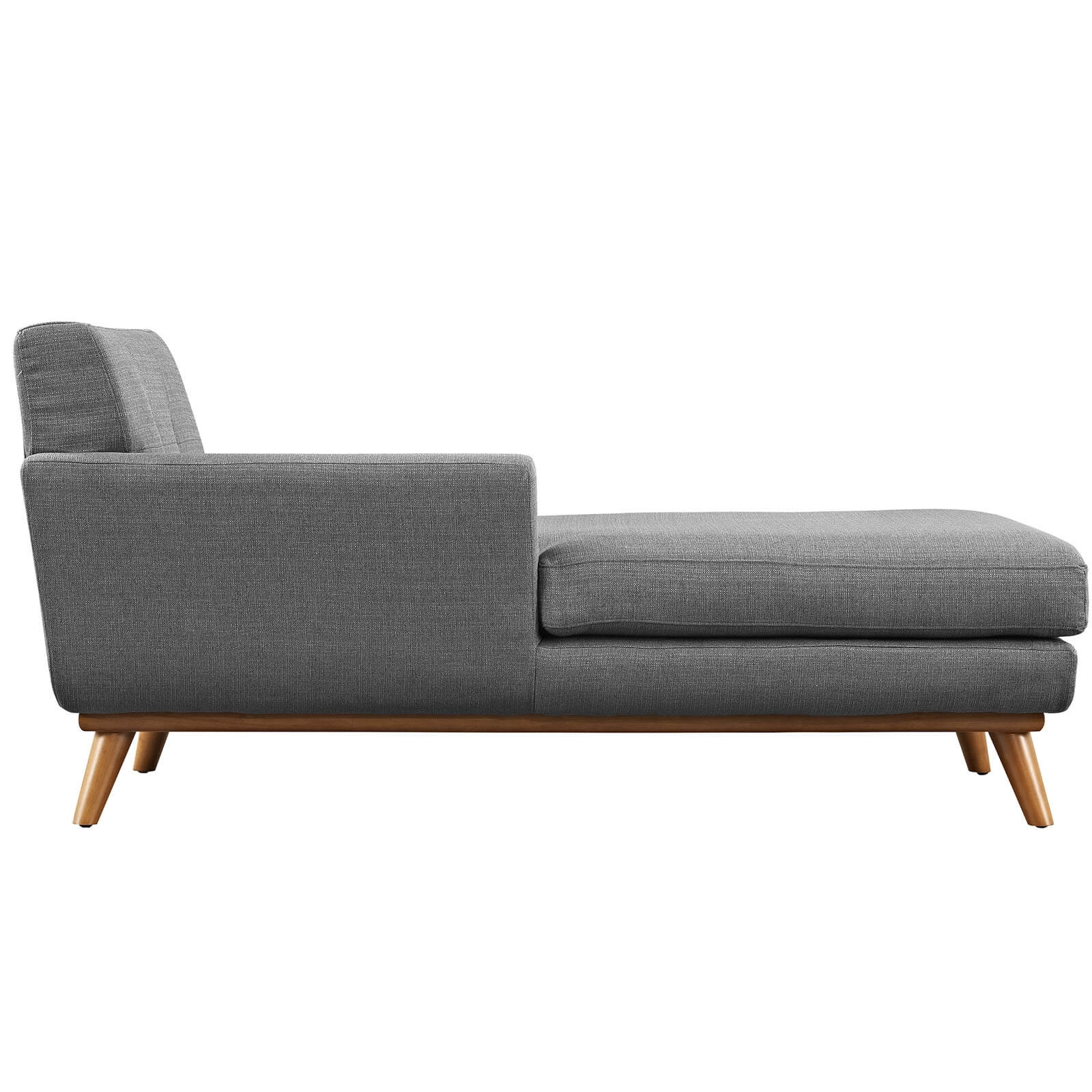 Engage Tufted Fabric Left-Facing Chaise