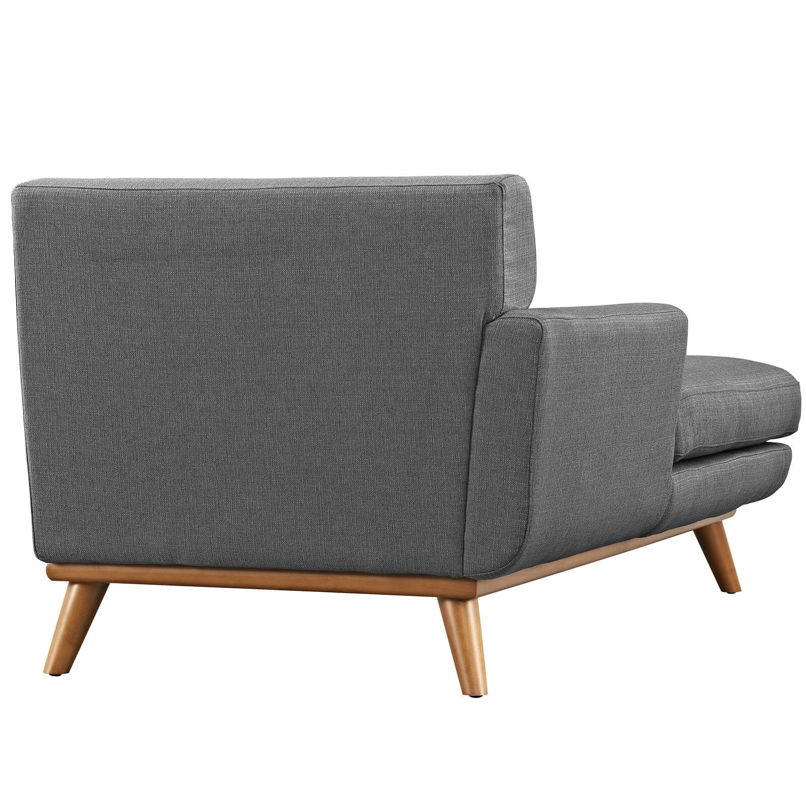 Engage Tufted Fabric Left-Facing Chaise