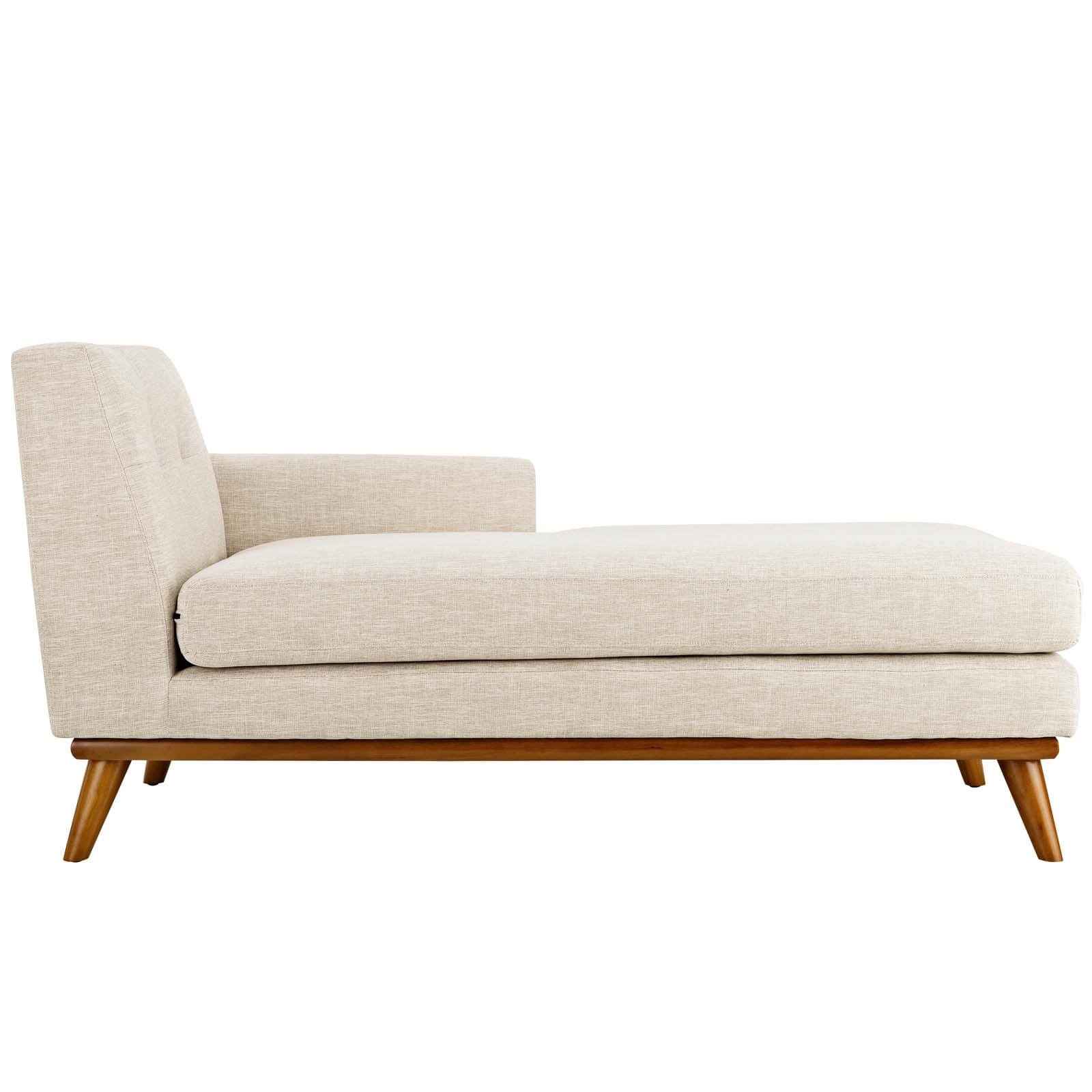 Engage Tufted Fabric Right-Facing Chaise
