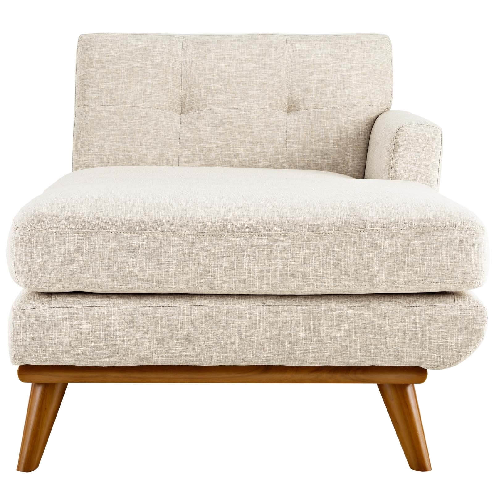 Engage Tufted Fabric Right-Facing Chaise