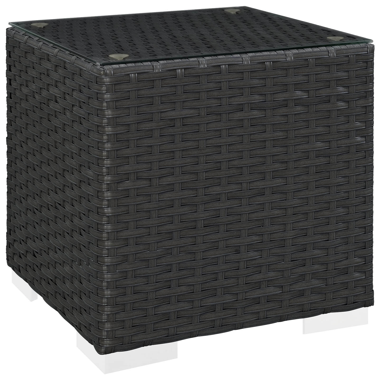 Sojourn 8-Pc Sunbrella/Synthetic Rattan Weave Outdoor Patio Sectional Set