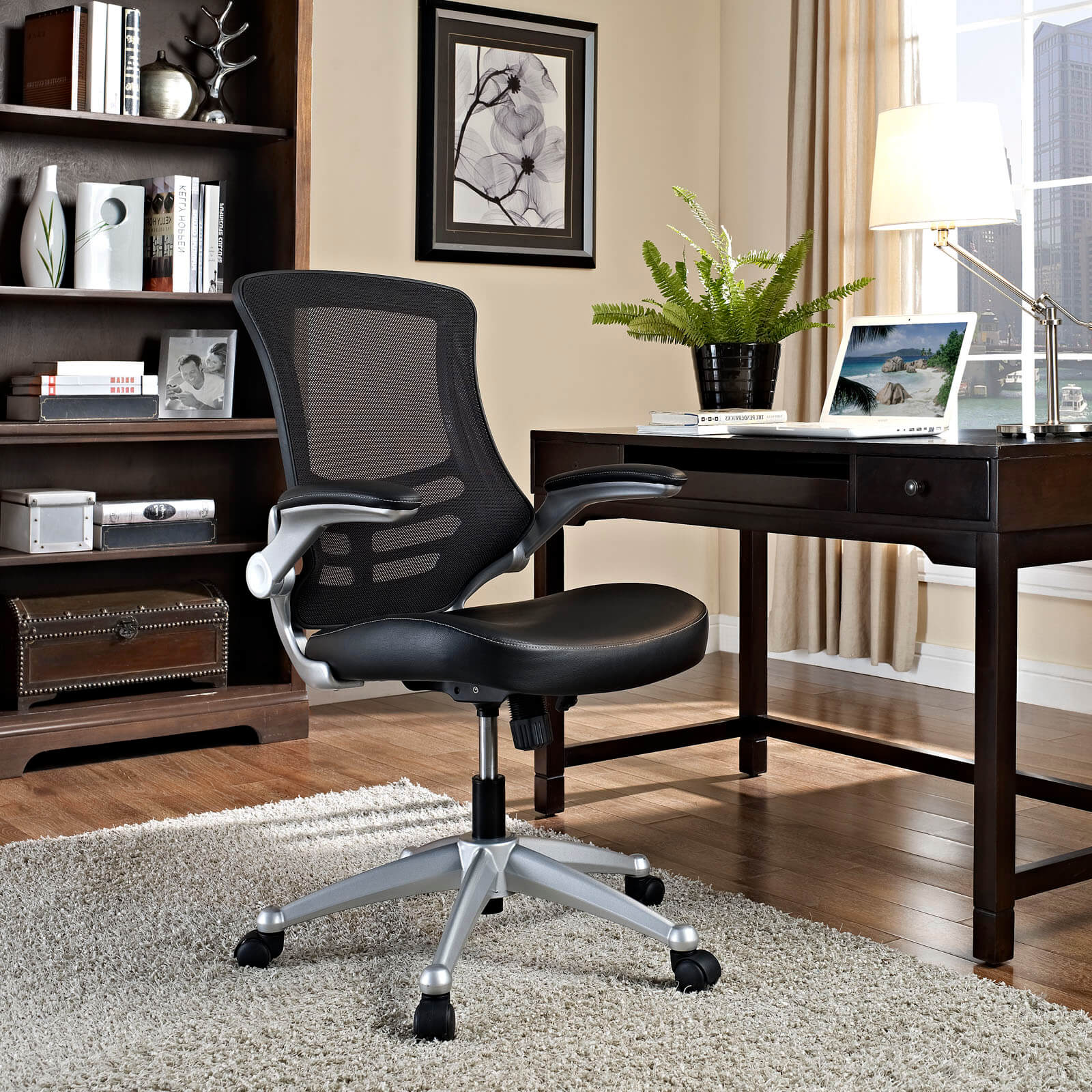 Attainment Office Chair, Black by Modway Furniture
