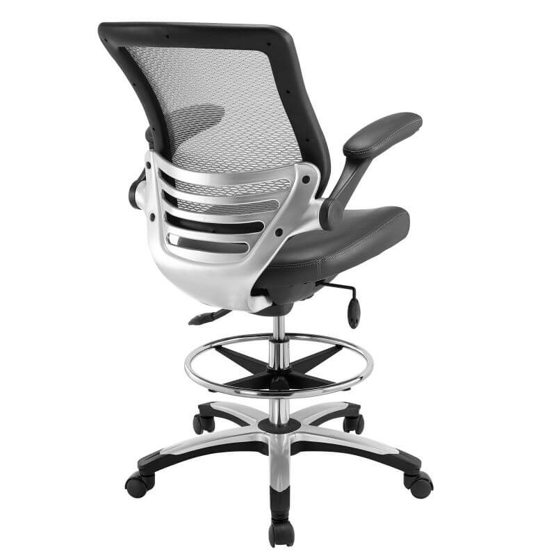 Edge Drafting Chair, Gray by Modway Furniture