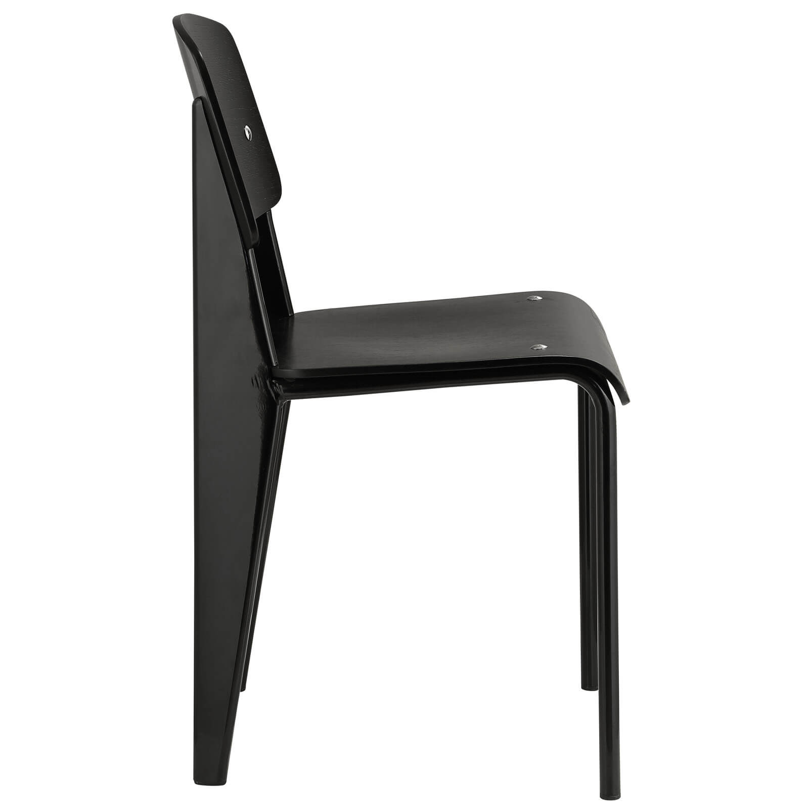 Cabin Dining Side Chair, Black by Modway Furniture
