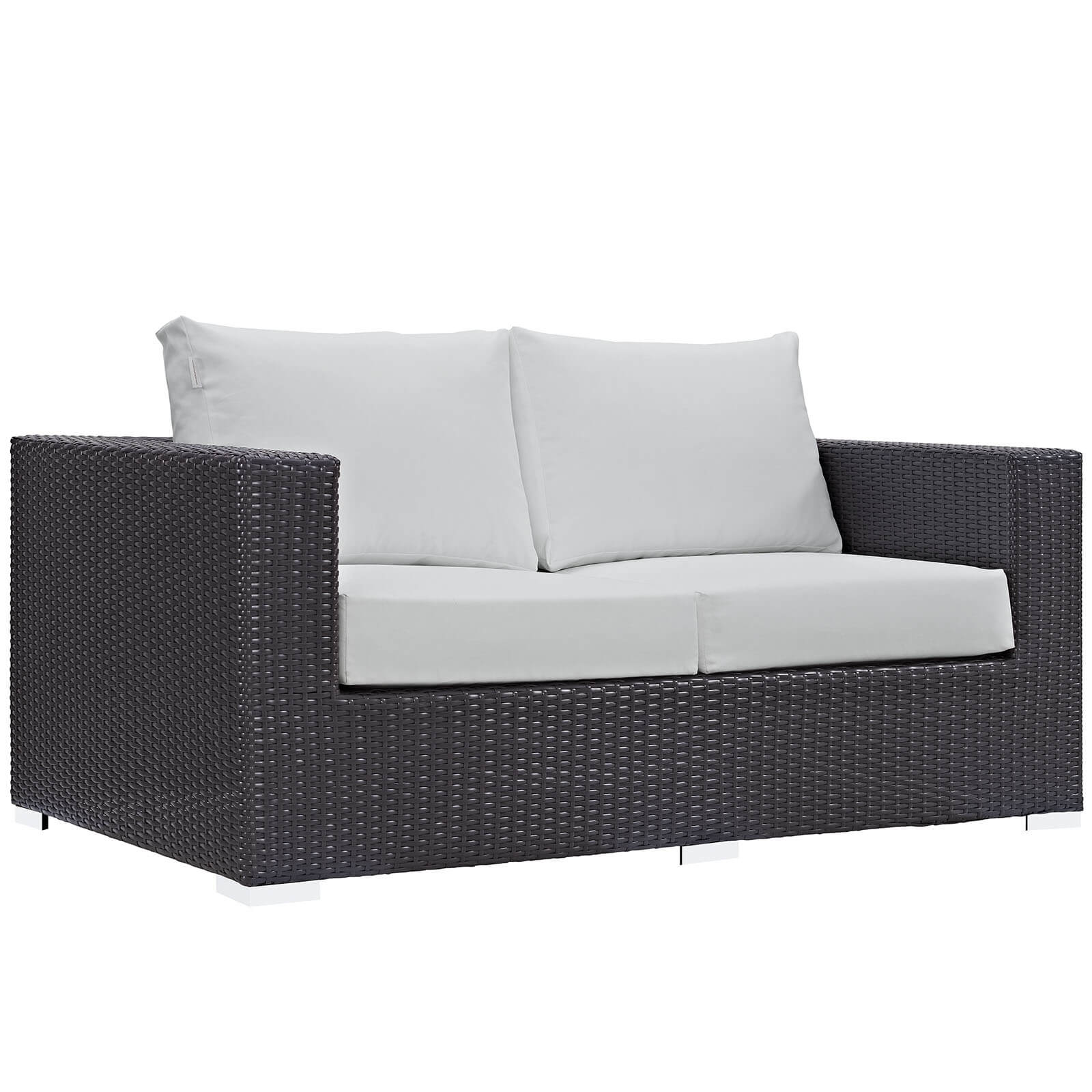 Convene 8-Pc Synthetic Rattan Weave Outdoor Patio Sofa Set
