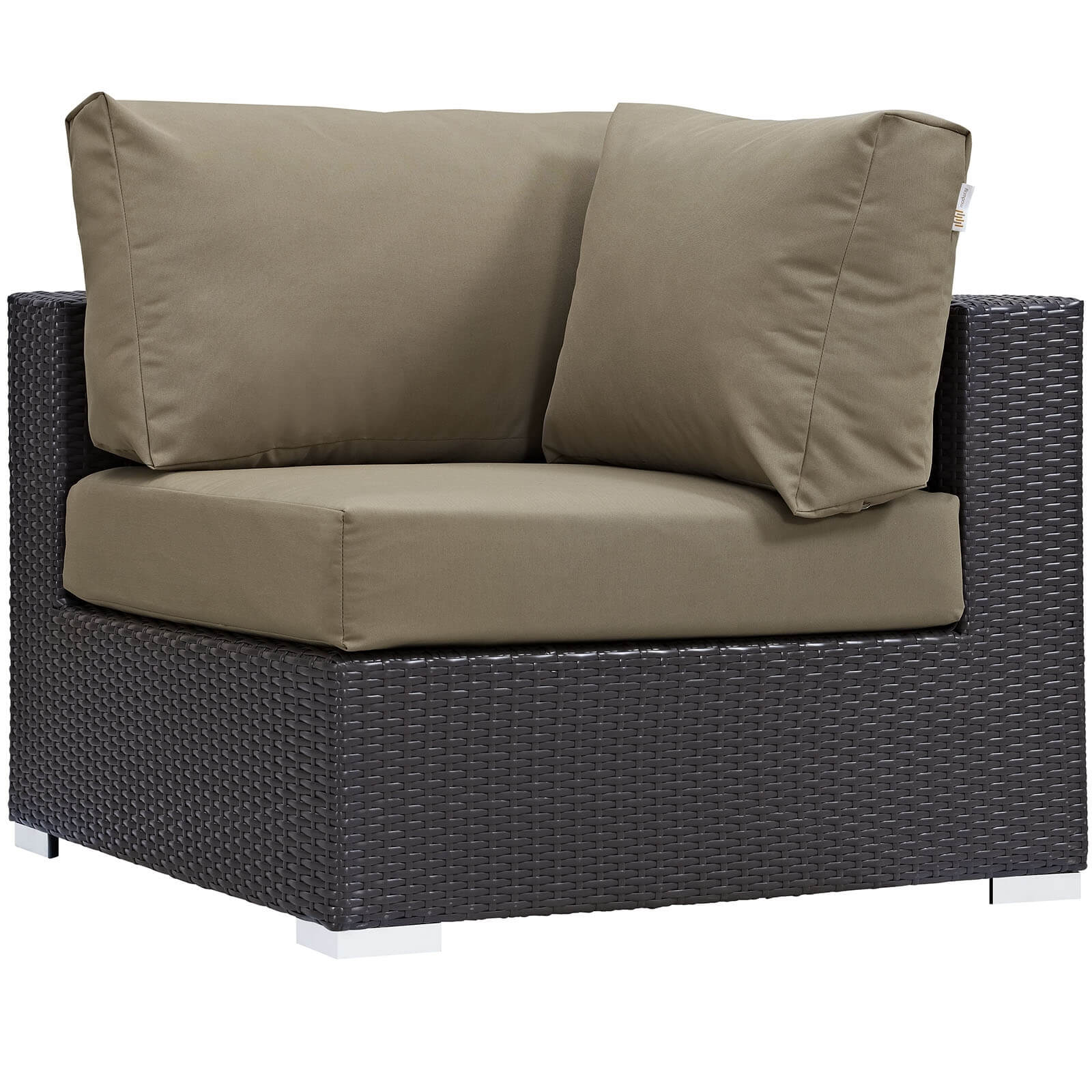 Convene 7-Pc Synthetic Rattan Outdoor Patio Sectional Set