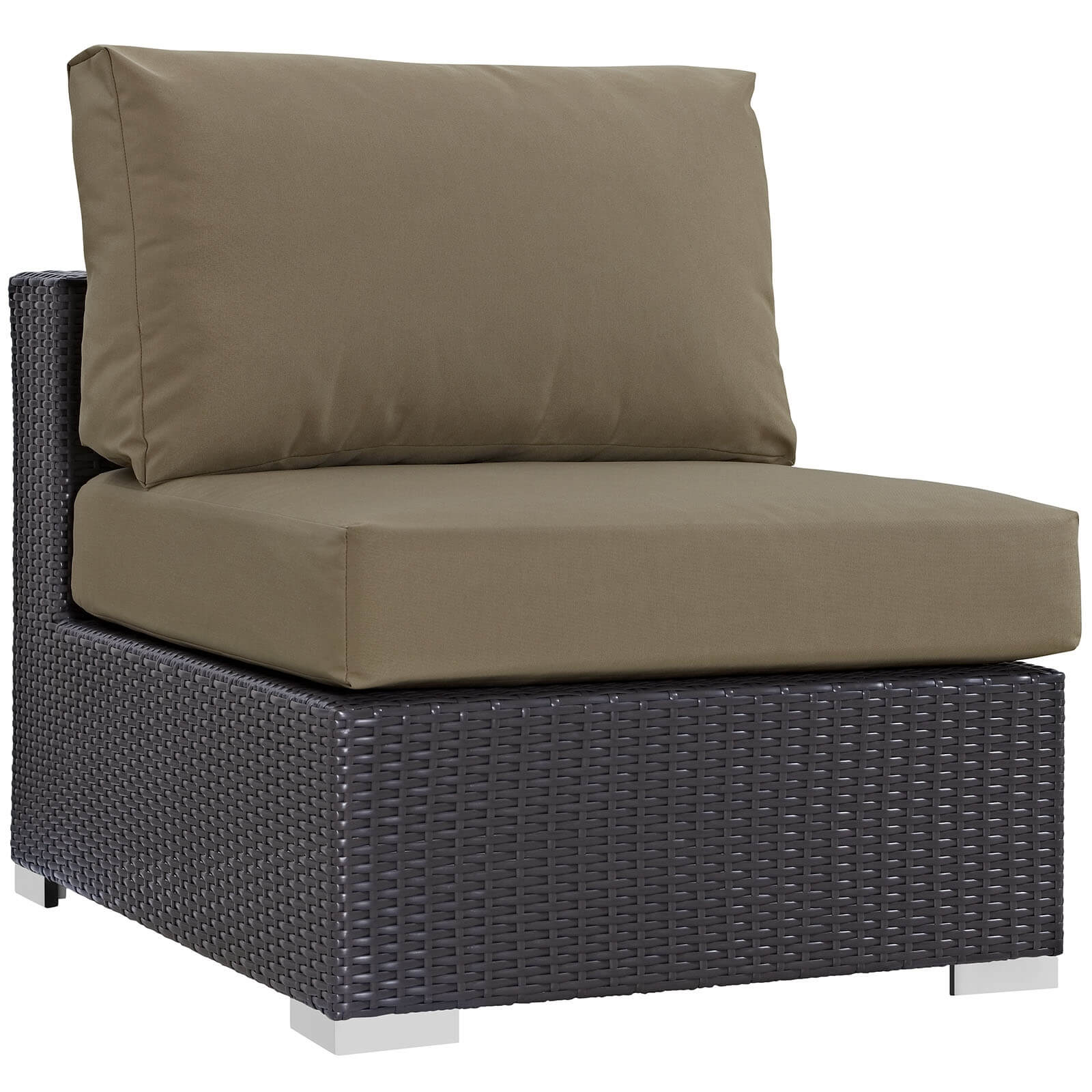 Convene 5-Pc Synthetic Rattan Weave Outdoor Patio Sectional Set, Composition 2