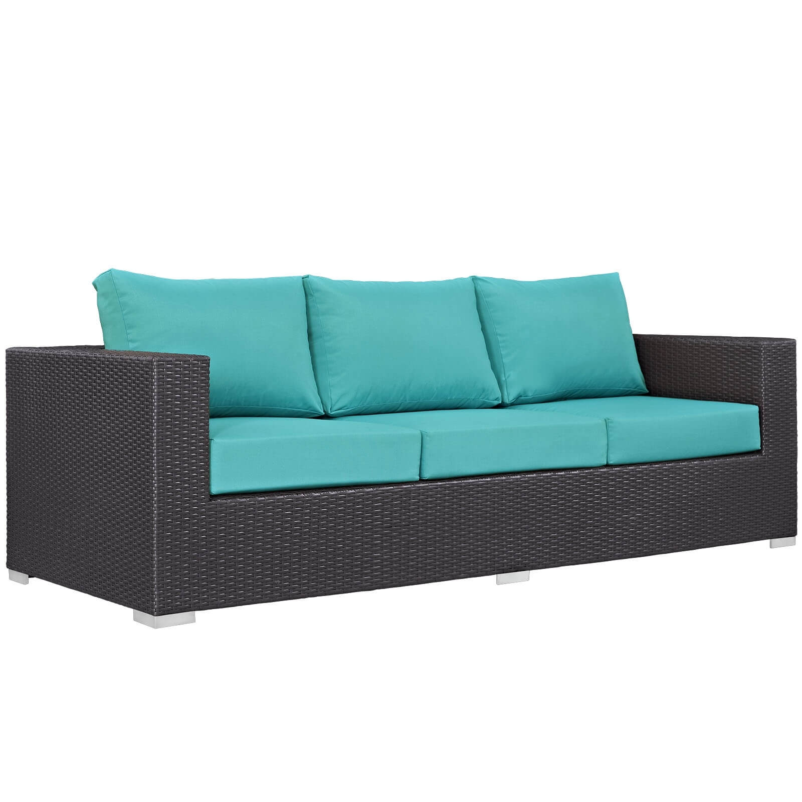 Convene 3-Pc Synthetic Rattan Weave Outdoor Patio Sofa Set, Composition 1