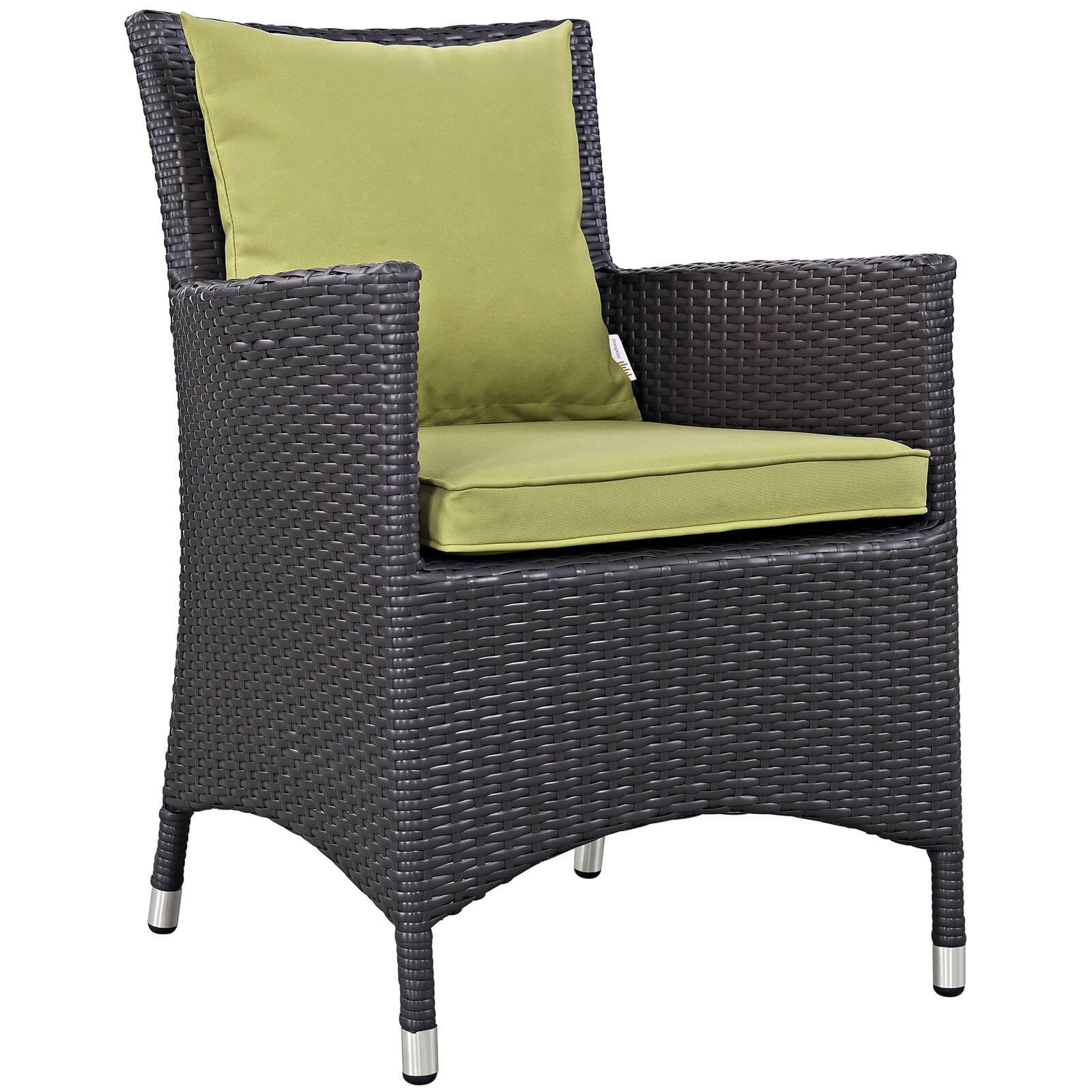 Convene 4-Pc Synthetic Rattan Weave Outdoor Patio Dining Set