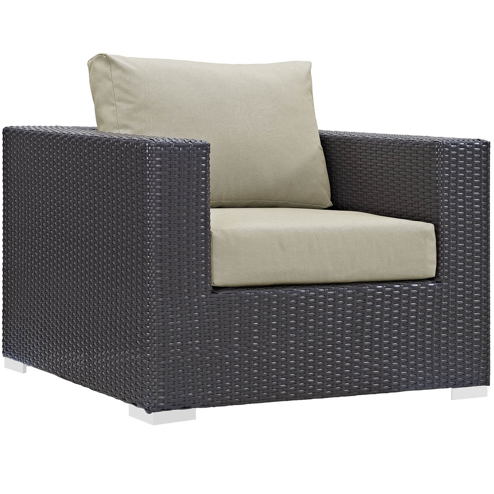 Convene 5-Pc Synthetic Rattan Weave Outdoor Patio Sectional Set, Composition 3