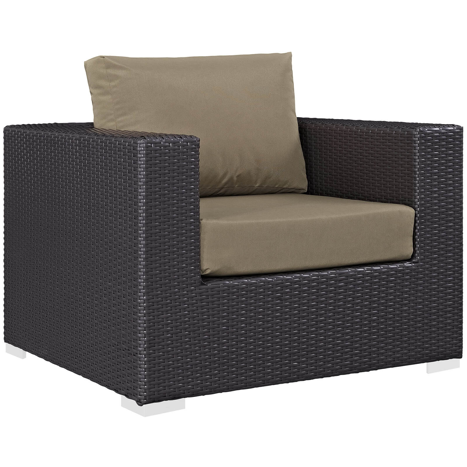 Convene 5-Pc Synthetic Rattan Weave Outdoor Patio Sectional Set, Composition 3