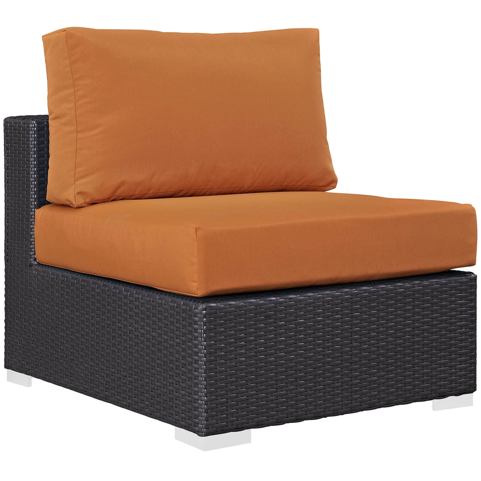 Convene 8-Pc Synthetic Rattan Weave Outdoor Patio Sectional Set, Composition 2