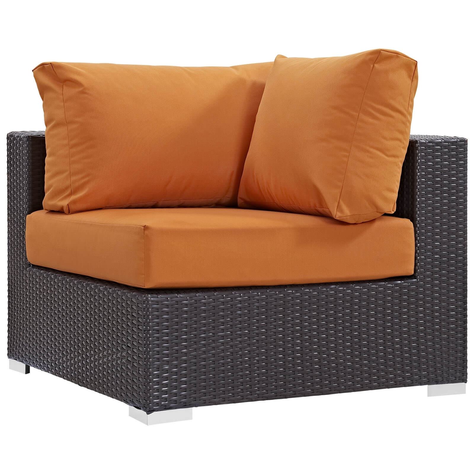 Convene 8-Pc Synthetic Rattan Weave Outdoor Patio Sectional Set, Composition 2