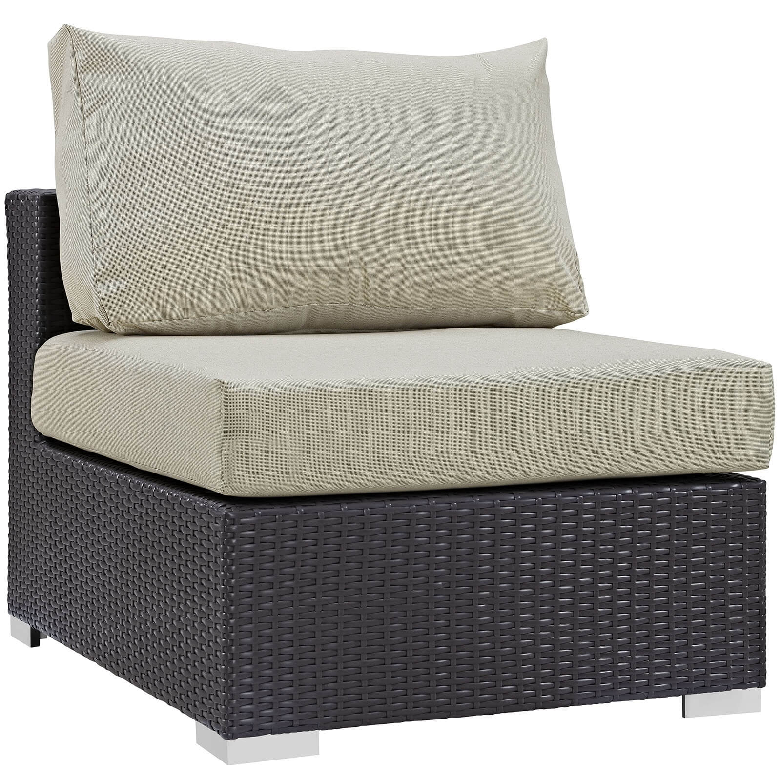 Convene 8-Pc Synthetic Rattan Weave Outdoor Patio Sectional Set, Composition 3