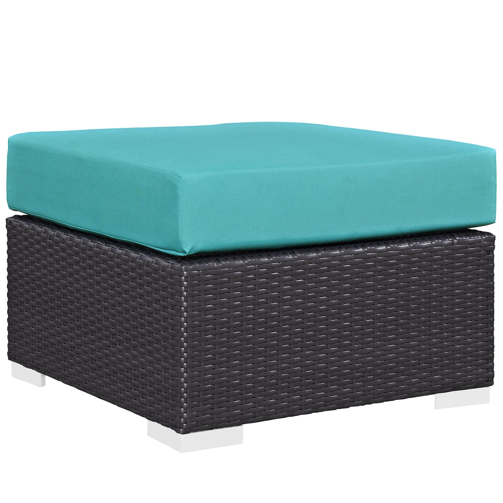 Convene 8-Pc Synthetic Rattan Weave Outdoor Patio Sectional Set, Composition 4