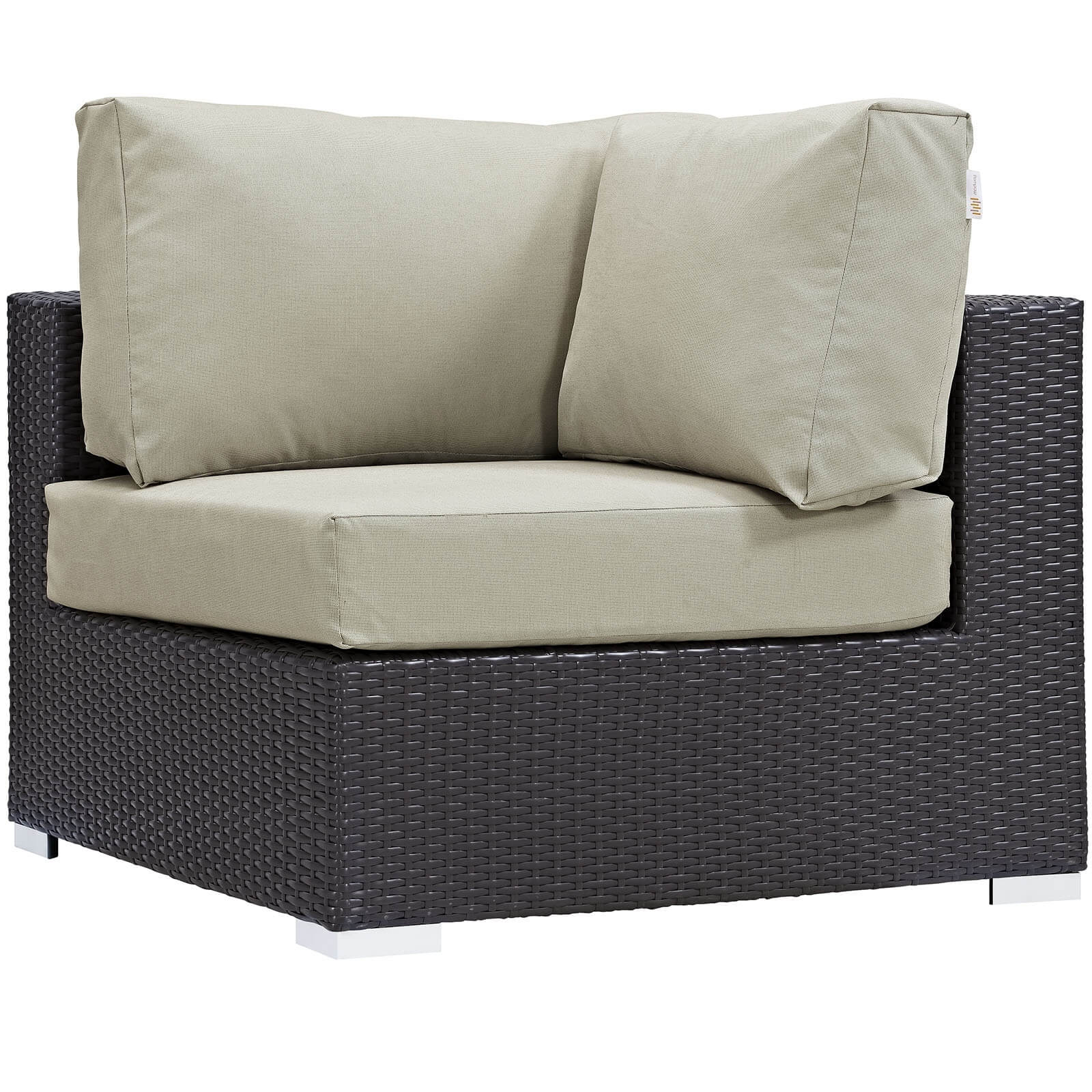 Convene 9-Pc Synthetic Rattan Weave Outdoor Patio Sectional Set