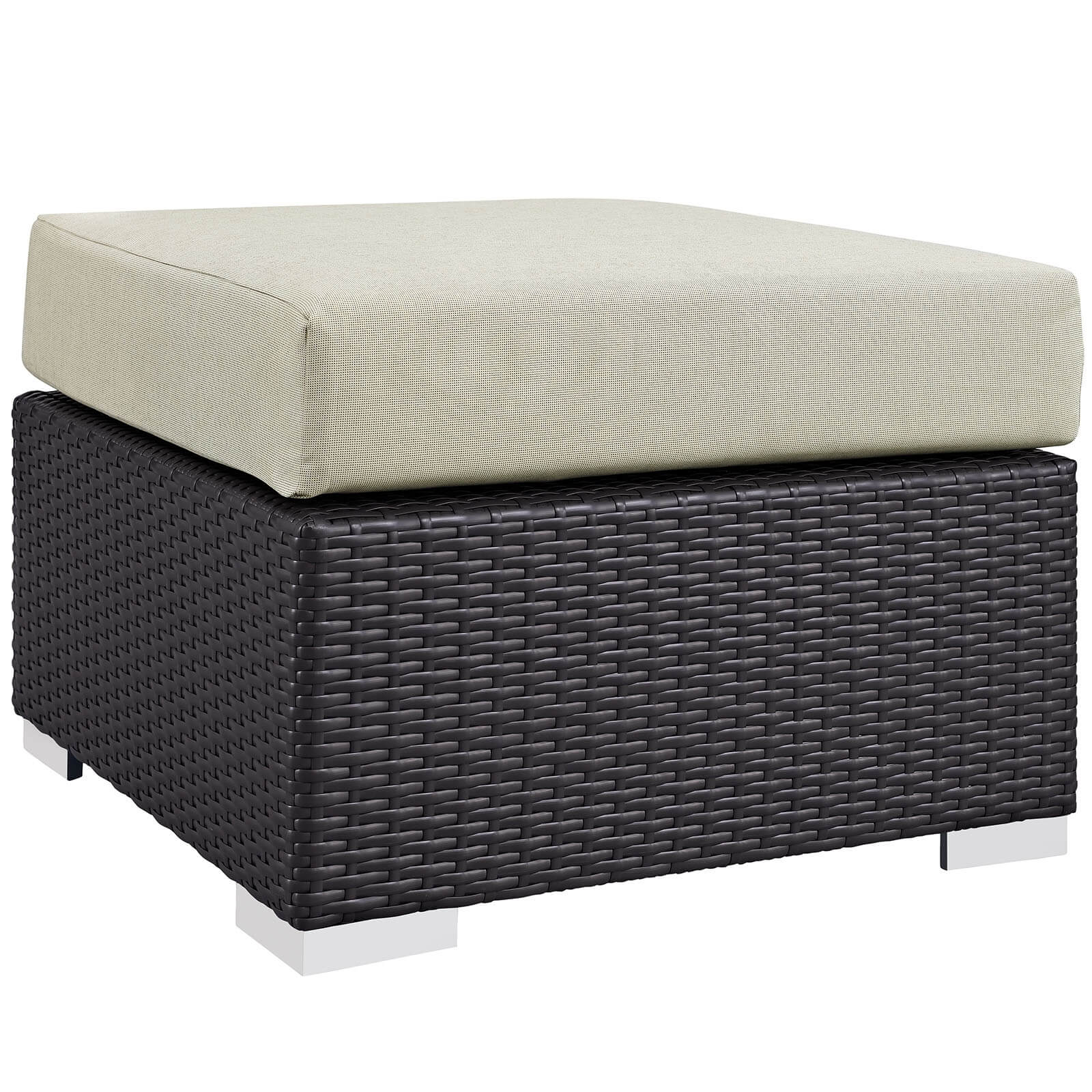 Convene 9-Pc Synthetic Rattan Weave Outdoor Patio Sectional Set