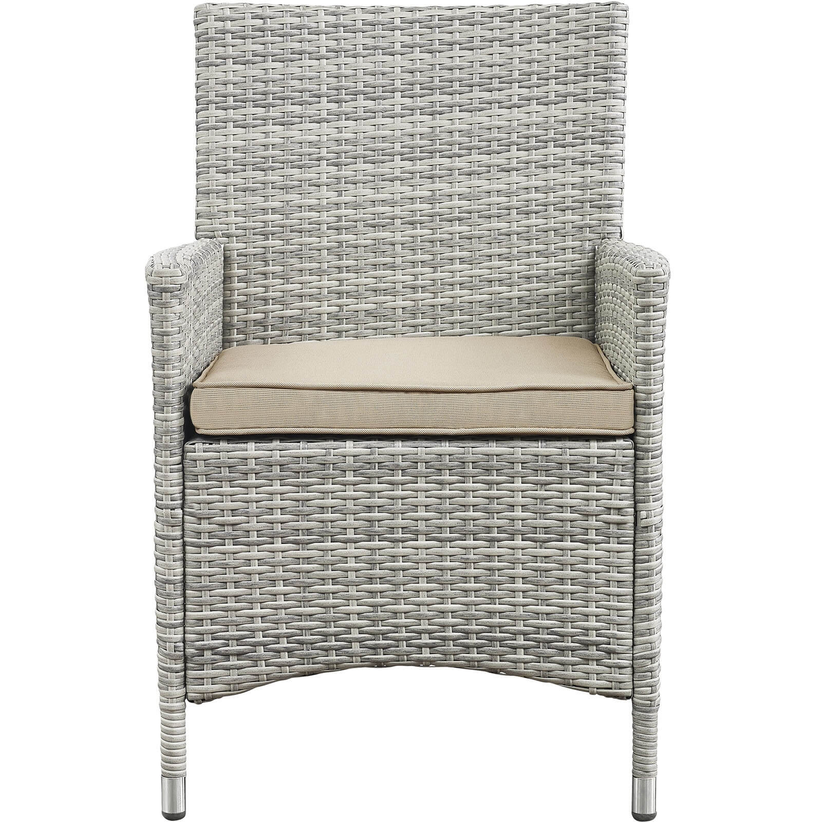 Bridge 4-Pc Synthetic Rattan Weave Outdoor Patio Conversation Set