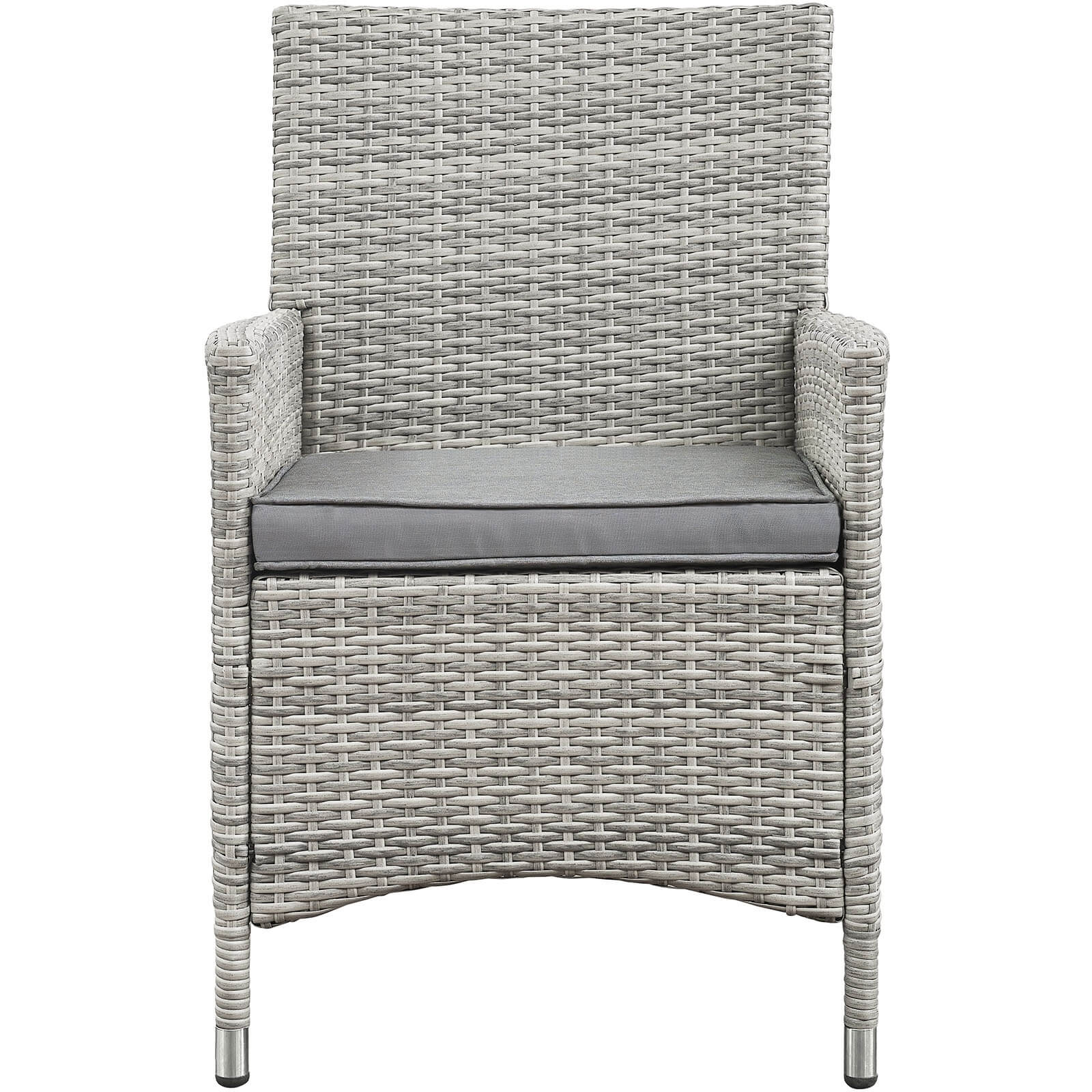 Bridge 4-Pc Synthetic Rattan Weave Outdoor Patio Conversation Set