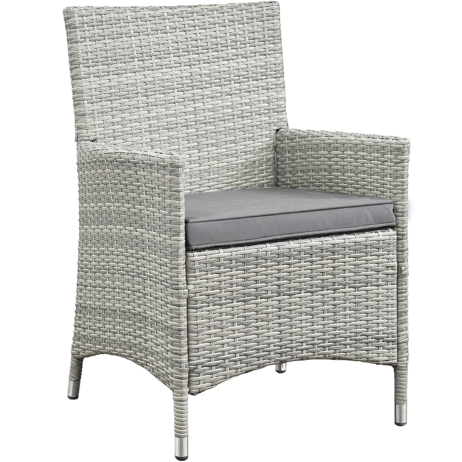 Bridge 4-Pc Synthetic Rattan Weave Outdoor Patio Conversation Set