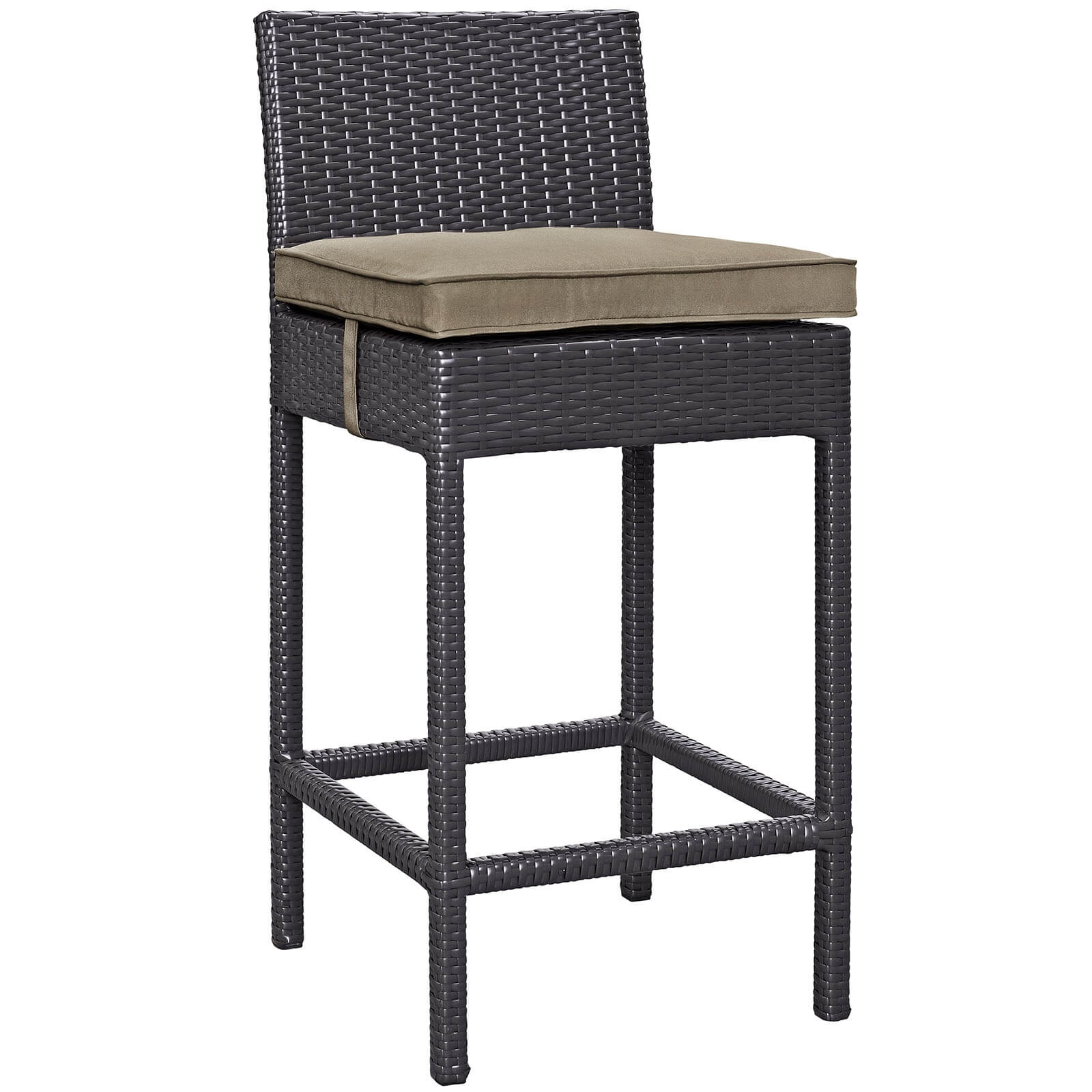 Convene 4-Pc Synthetic Rattan Weave Outdoor Patio Pub Set