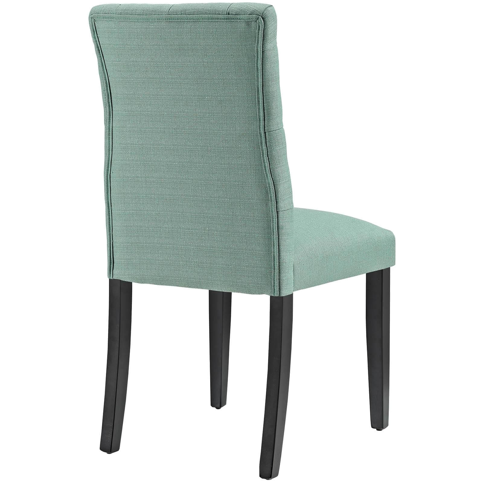Duchess Tufted Fabric Dining Chair