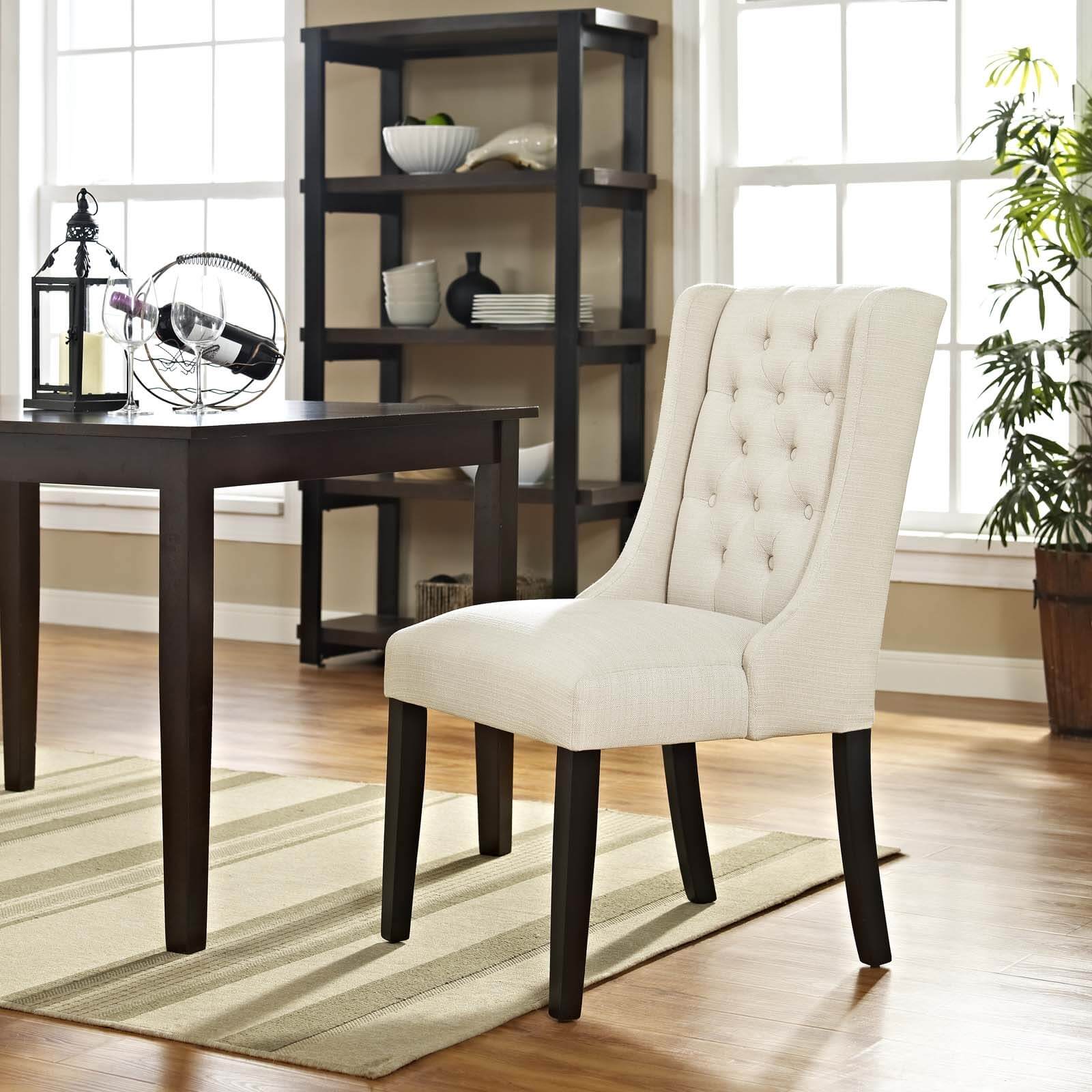 Baronet Tufted Fabric Dining Chair